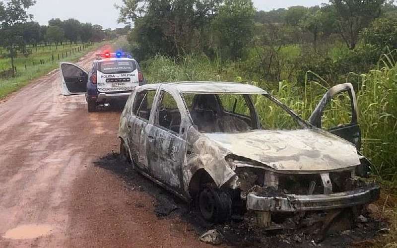 Corpo Carbonizado Encontrado Em Porta Malas De Carro Em Gua Boa