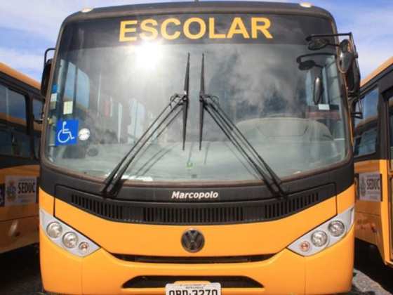 Os municípios recebem mais um recurso para o transporte escolar