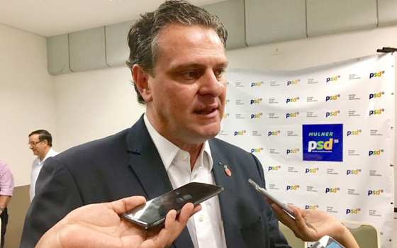 Carlos Fávaro (PSD) ficou em terceiro lugar nas eleições para o Senado Federal, 2018