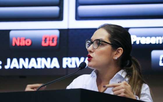 Janaina Riva, vice-presidente da Assembleia Legislativa de Mato Grosso