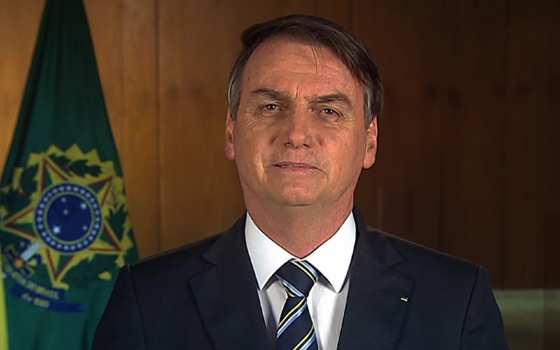 Presidente Jair Messias Bolsonaro comenta acordo com União Europeia