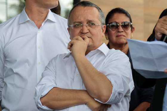 O ex-governador Pedro Taques, que é alvo de investigação do MPE