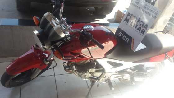 Motocicleta furtada
