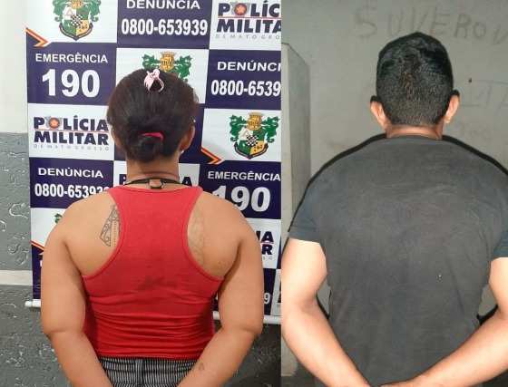 Casal é preso