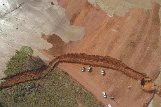 Barragem se rompe em Cuiabá