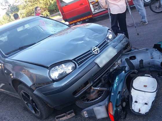 Mãe e filha não resistiram após acidente no cruzamento, em 2017