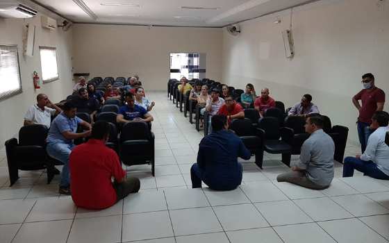 Reunião comerciantes