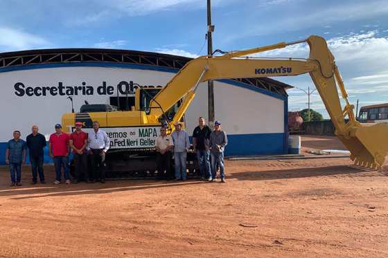 Município recebeu o equipamento na manhã da terça-feira (7).