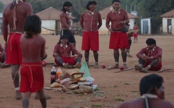 xavante alimentação
