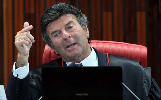 O presidente do STF (Supremo Tribunal Federal), Luiz Fux