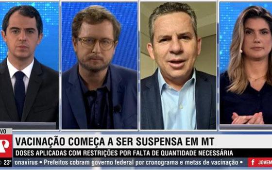 Mauro Mendes jovem pan
