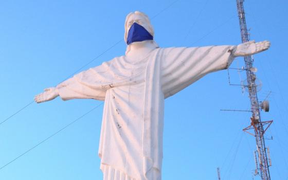 cristo redentor máscara