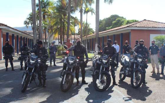 pm barra do garças grupo car entrega de motos