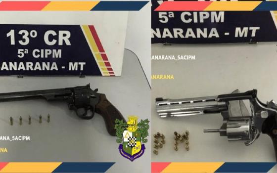 armas apreendidas canarana
