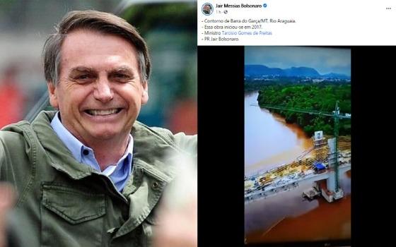bolsonaro e anel viário