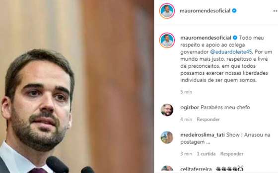mauro mendes defende 