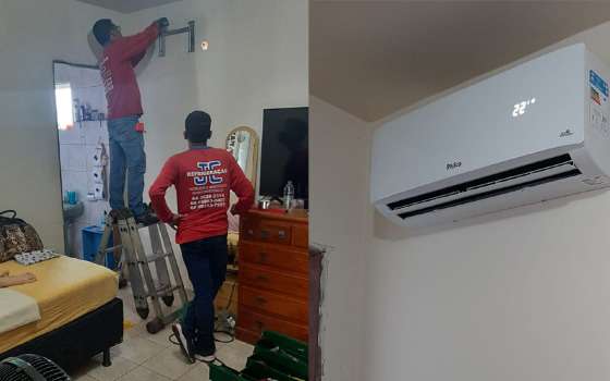 ar condicionado para dona alda bg