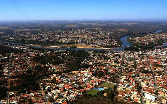 barra do garças aérea