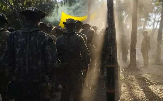 militares treinamento