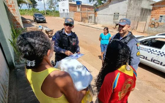 entrega cestas vila rica e santa terezinha