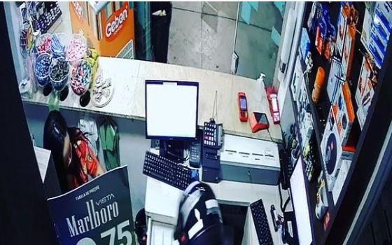 Assalto posto de combustível 