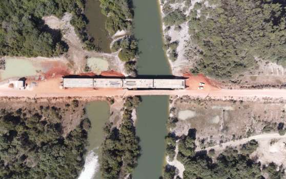 ponte rio darro mt-109 querência