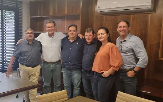 Gaspar e Gilmar e firmam parceria