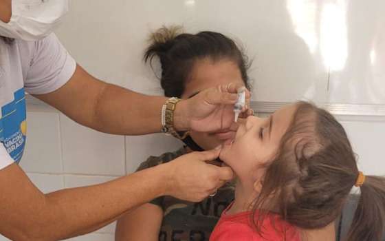 vacinação polio em BG