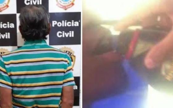 idoso mata neta com óleo 