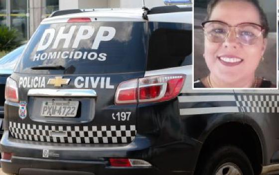 A educadora Valérie Angelita Petronetto (detalhe), encontrada morta