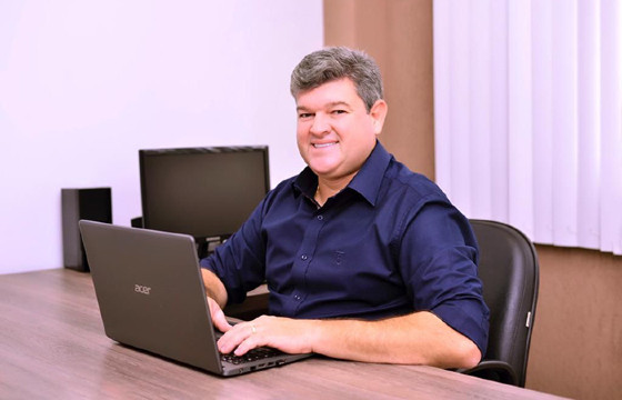 Leonardo Zampa, prefeito de Novo São Joaquim