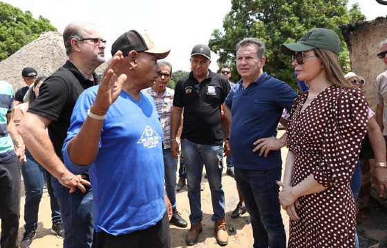 ajuda humanitária aldeia santa clara - campinápolis