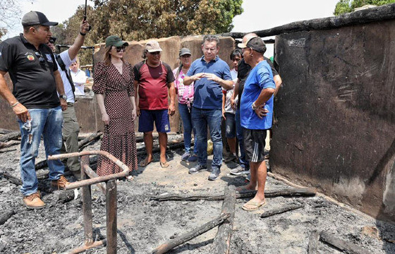 ajuda humanitária aldeia santa clara - campinápolis