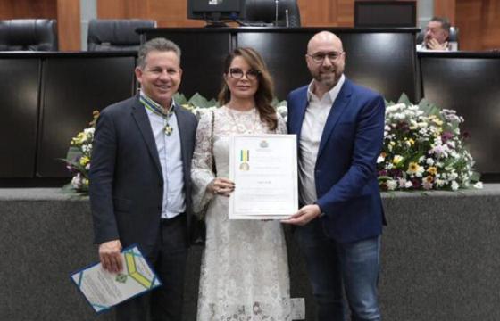 Virginia Mendes e Mauro Mendes 