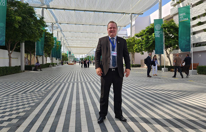 Deputado Estadual Max Russi no COP28 em Dubai