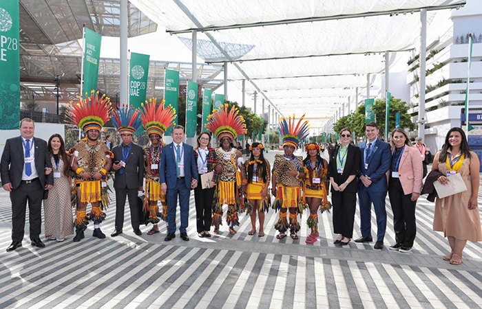 Deputado Estadual Max Russi no COP28 em Dubai