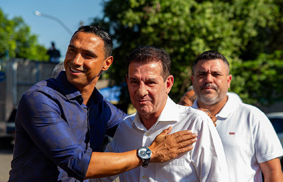 ricardo galvão e senador vanderlan cardoso