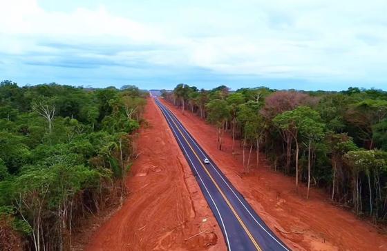 Bom Jesus do Araguaia, Rodovia