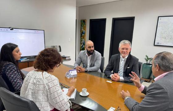 Reunião embaixador ucrania