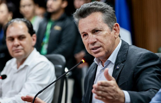 mauro mendes fala sobre facções