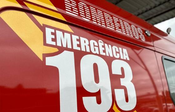 comitiva bombeiros em Querência