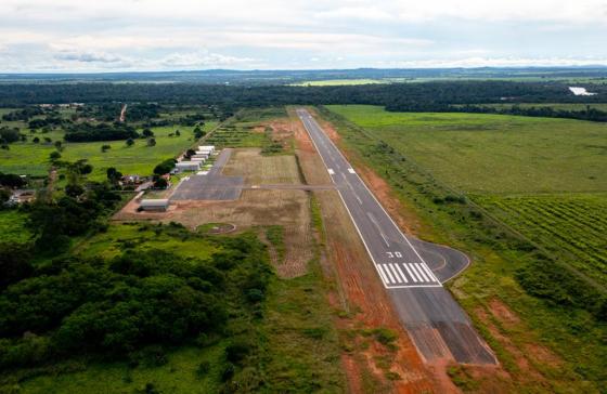 TRANSPORTE AÉREO, mato grosso, aeroporto