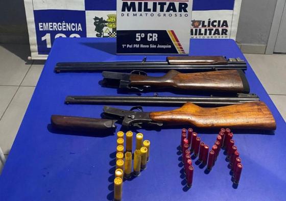 Armas, PMMT, Novo São Joaquim