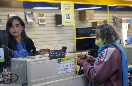 INSS, correios