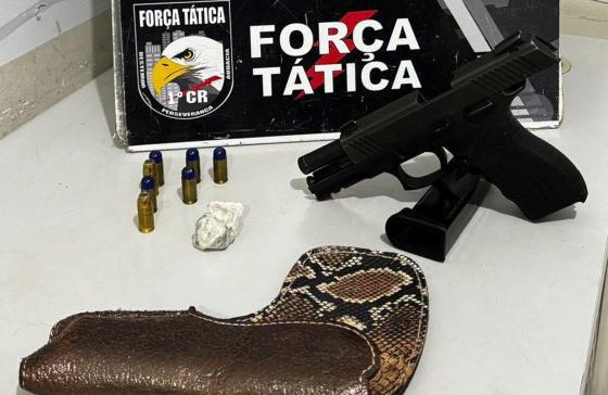 Arma, Cuiabá, pistola