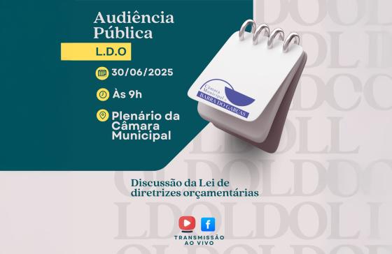 LDO, Câmara de Vereadores