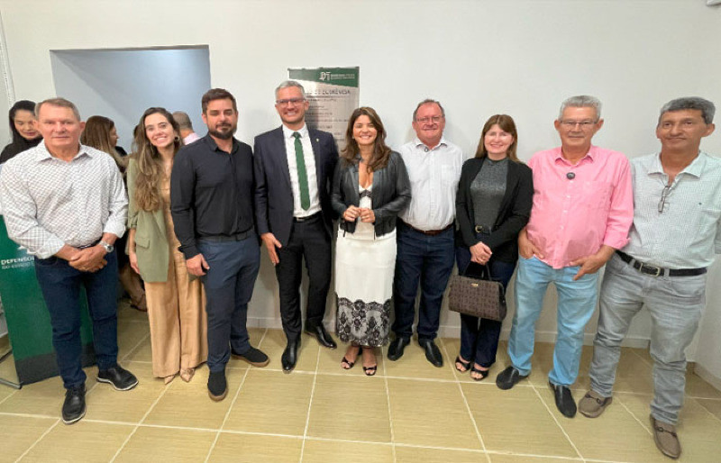 inauguração defensoria - querência
